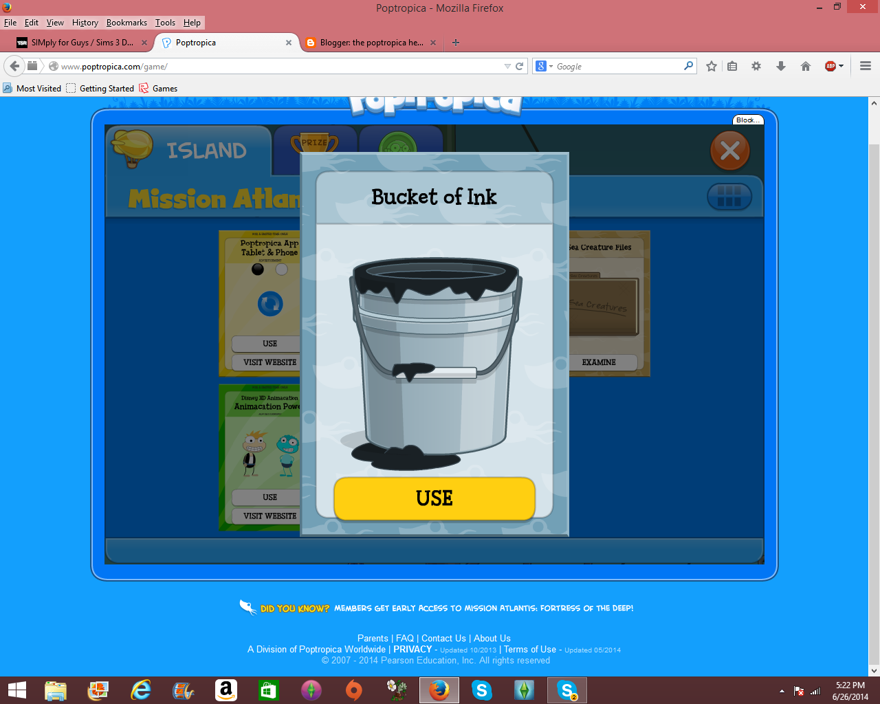 Poptropica Mission Atlantis 1