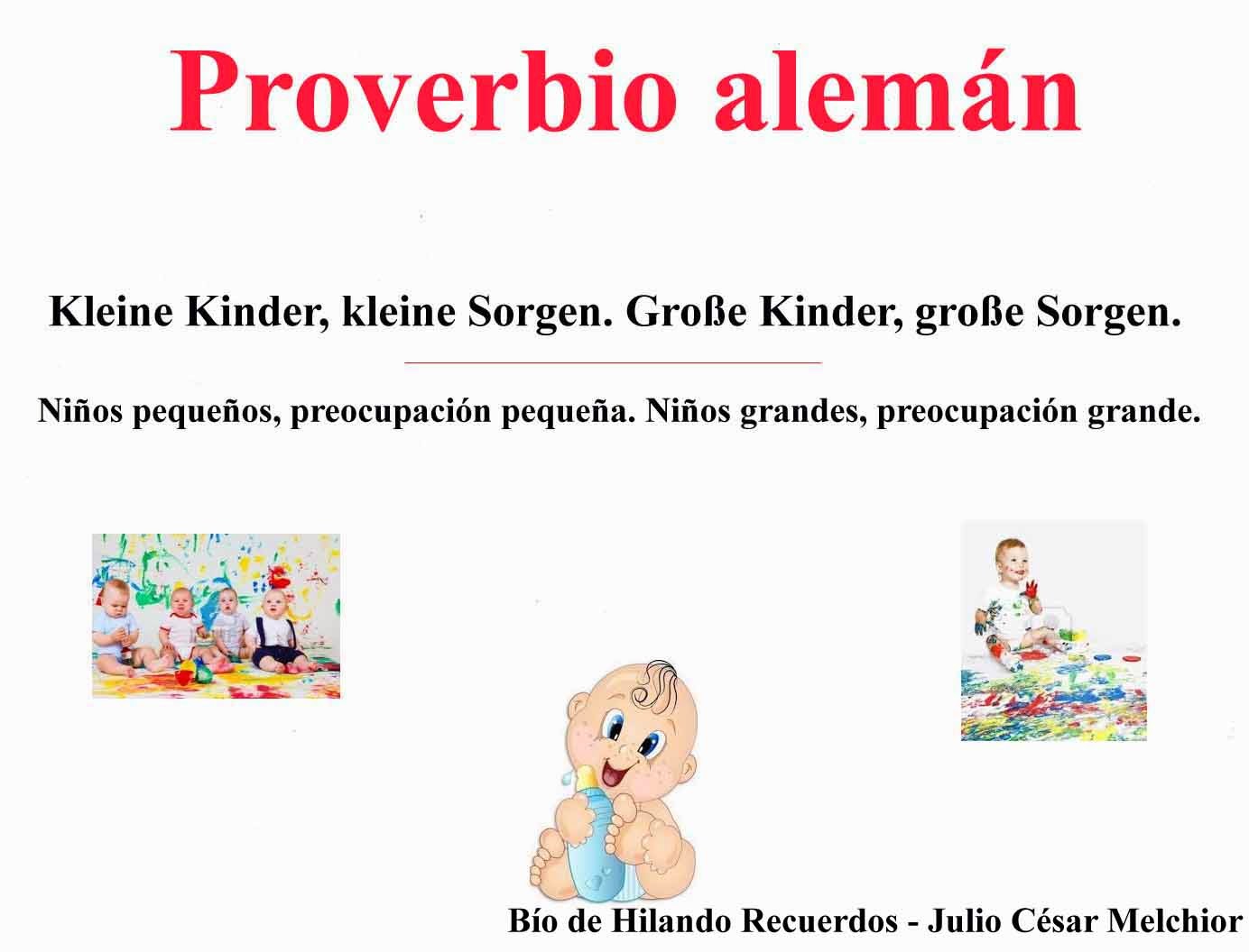 Hilando Recuerdos Palabras en alemán y español