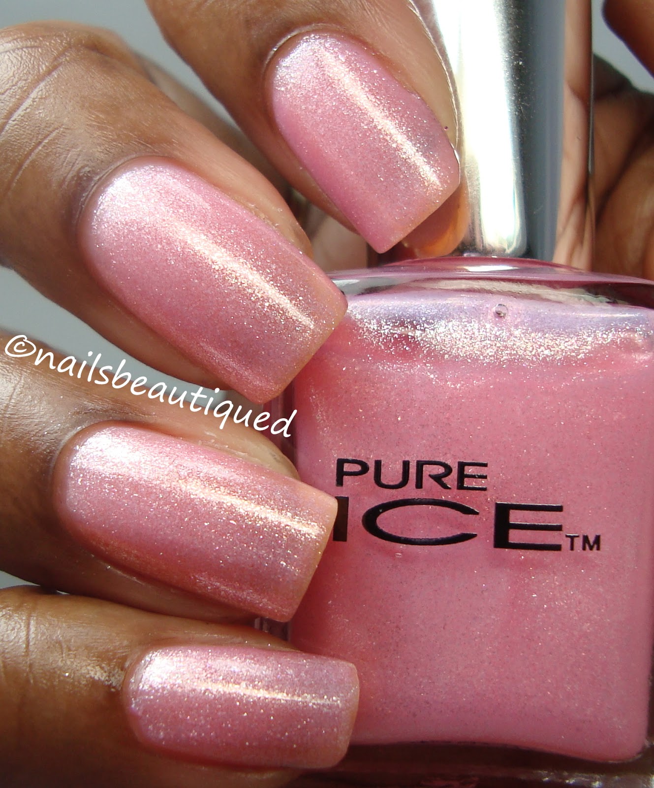 Pure Ice Lilac Mist Blue toe nails, Pure ice, Nail polish colors