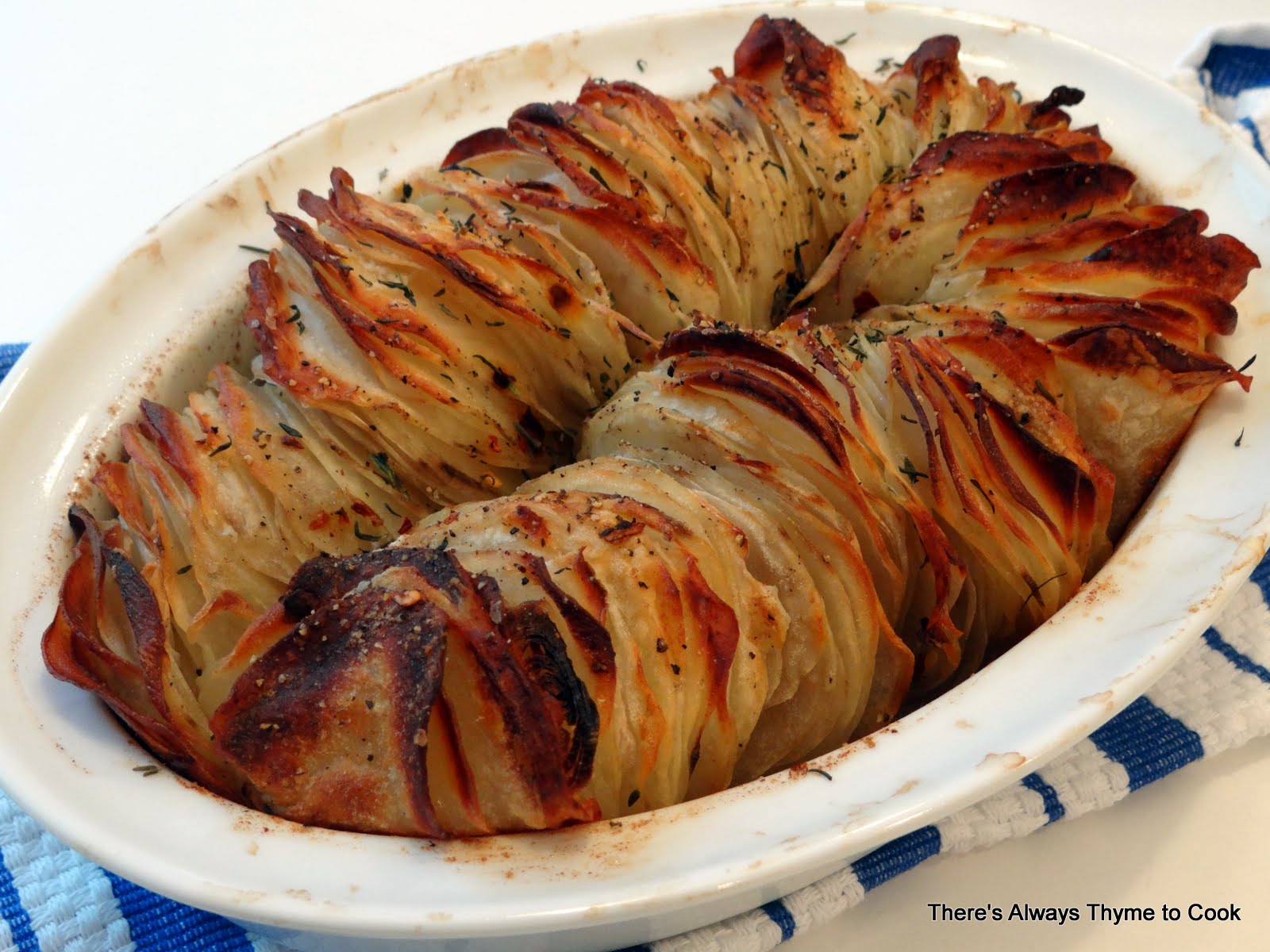There's always thyme to cook... Crispy Potatoes