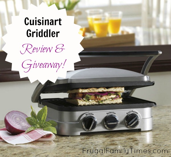 Cuisinart Griddler Review Frugal Family Times