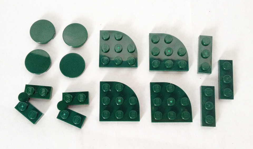 Lego Black arch 1x3x3 Brick With Bow Arch Castle Tree New Lot Of 10
