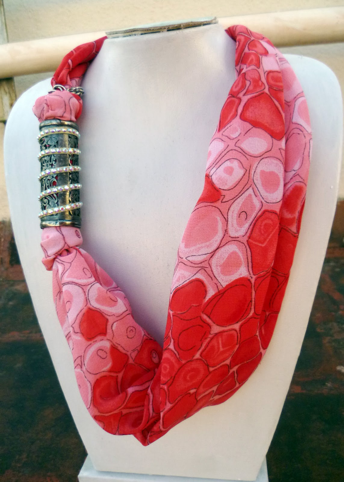scarf necklace
