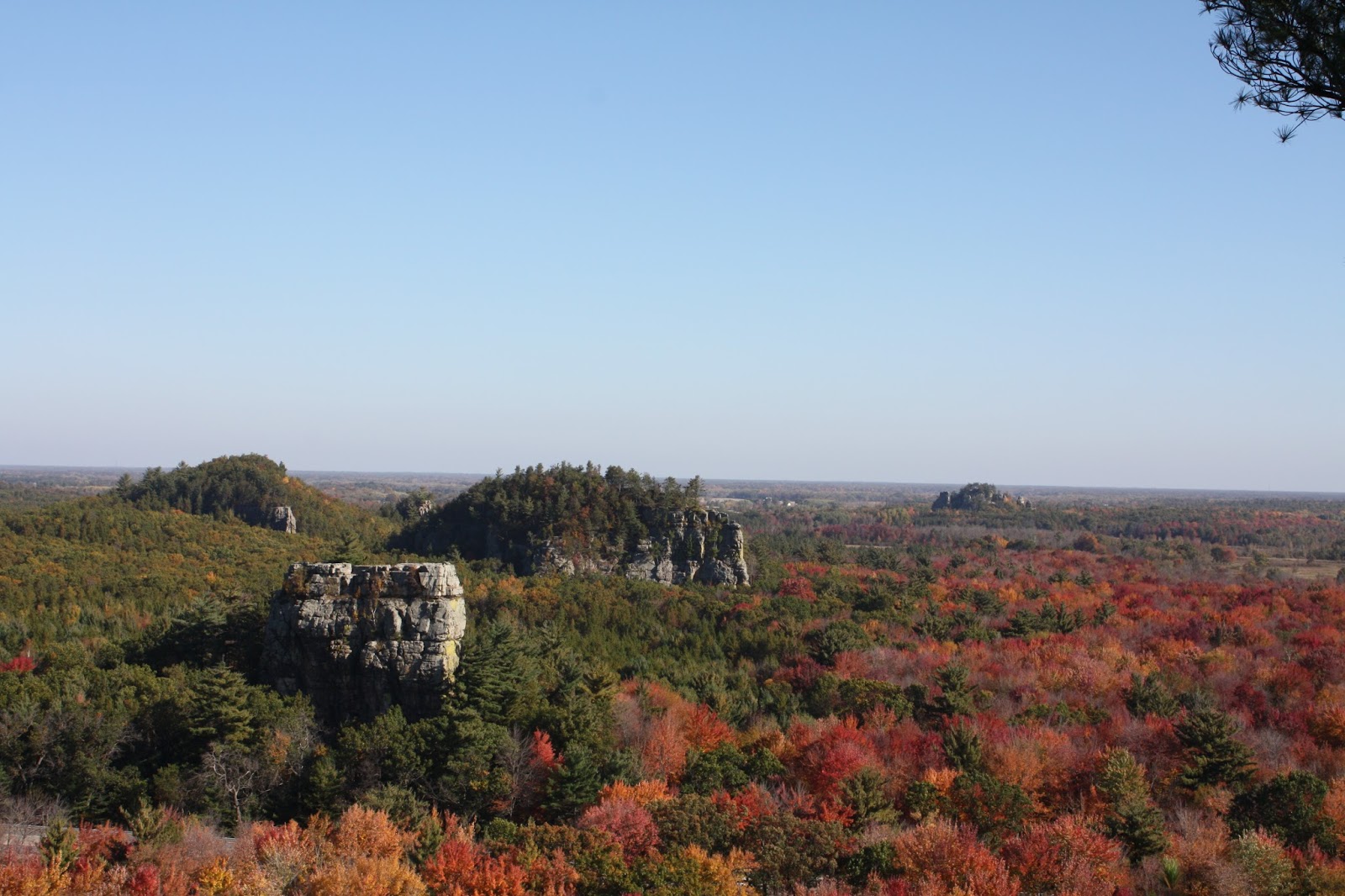 A Little Time and a Keyboard Hiking Mill Bluff State Park in Camp