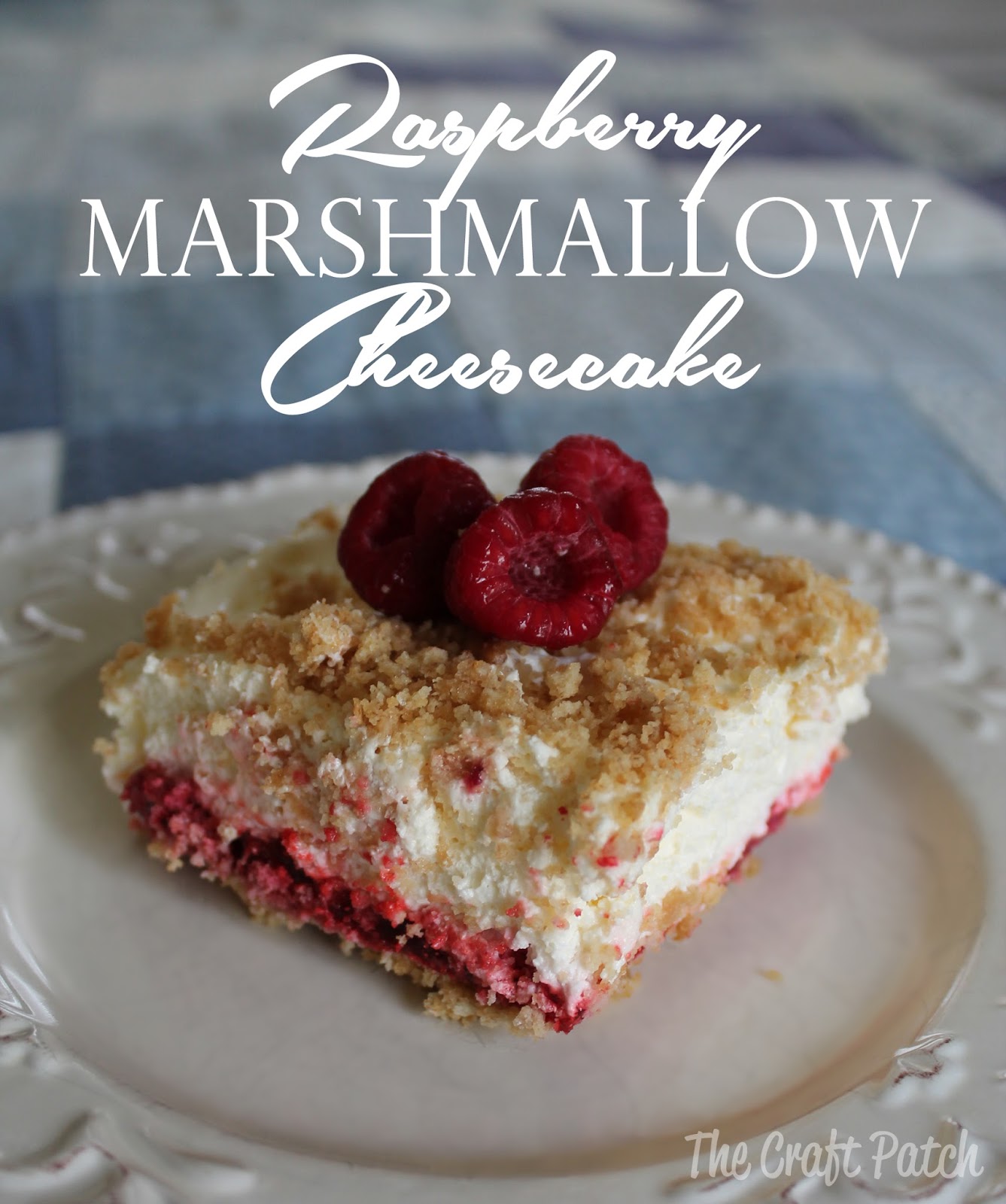 The Craft Patch Raspberry Marshmallow Cheesecake