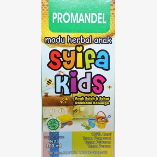 obat alami amandel pada anak herbal syifa kids promandel