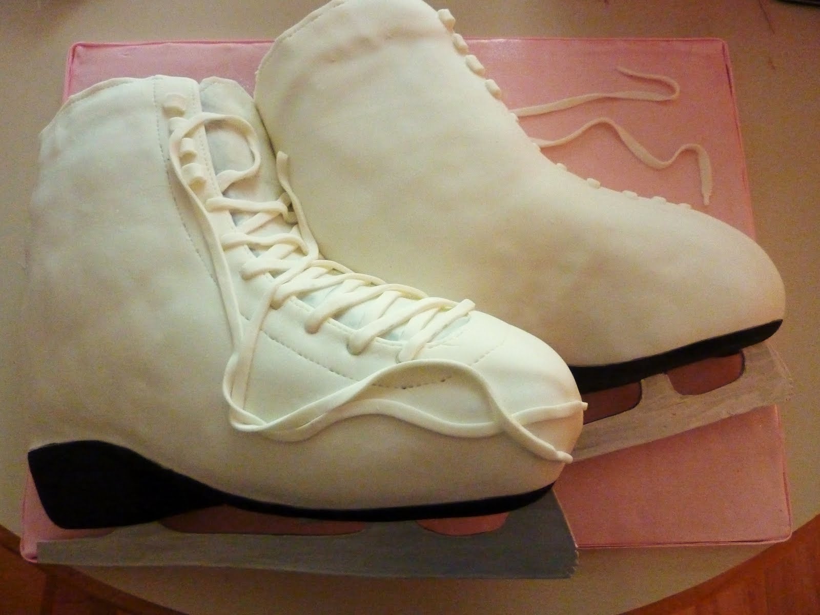 Creative Crumbs Nashville Ice Skate Birthday Cake