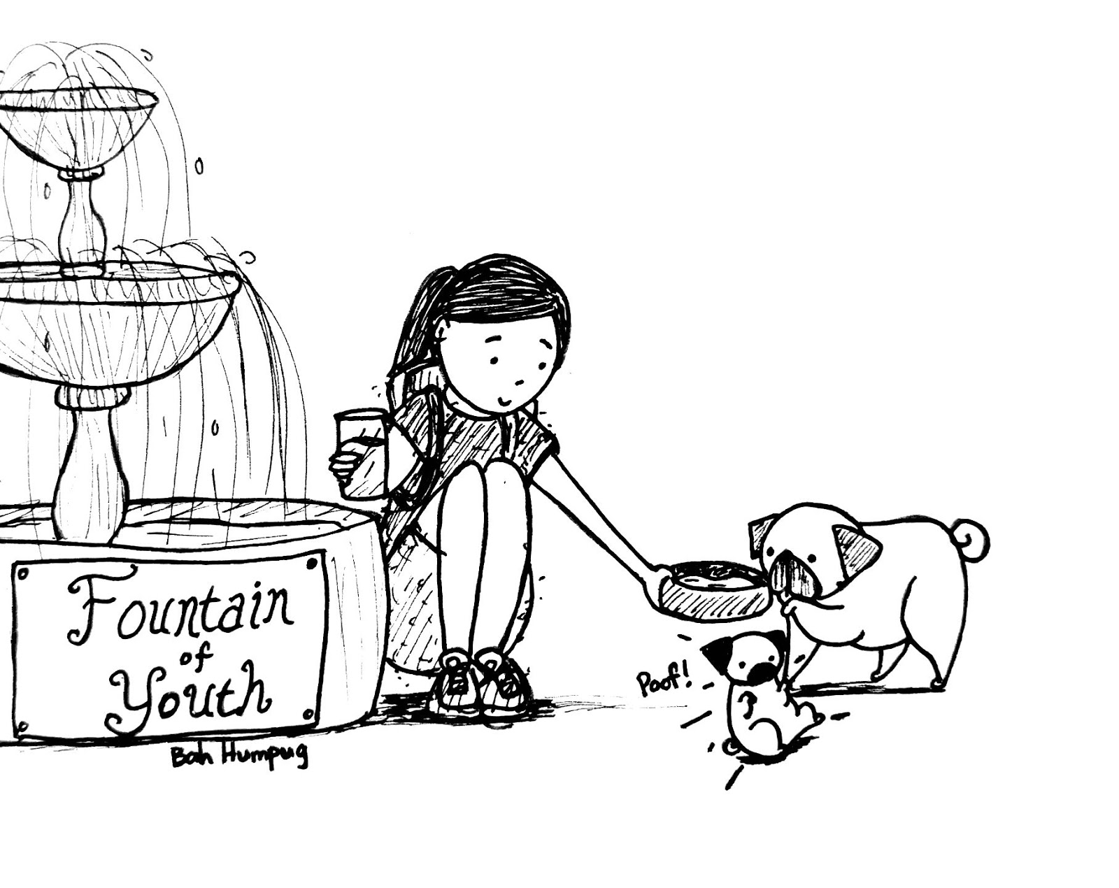 Bah Humpug Fountain of Youth