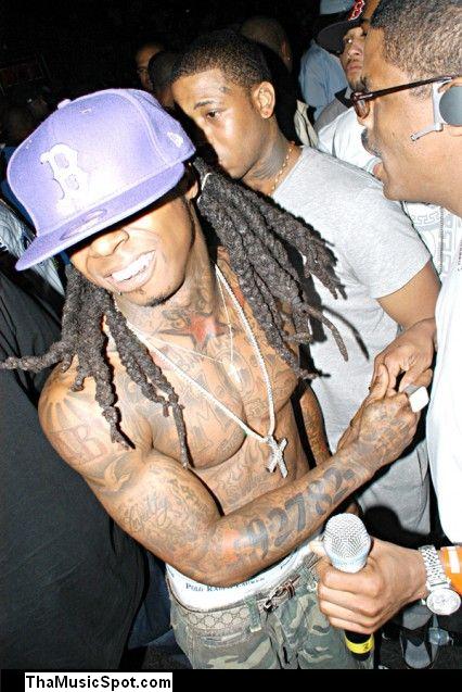 lil wayne tattoo pictures. his face: Lil Wayne says