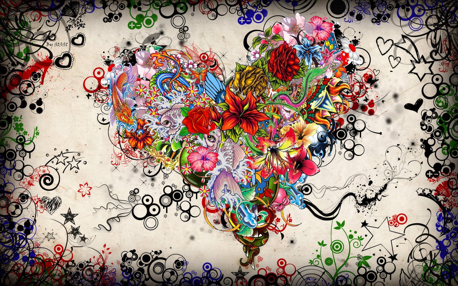 Arte Plocos Corazones Tatuados Tattooed Hearts