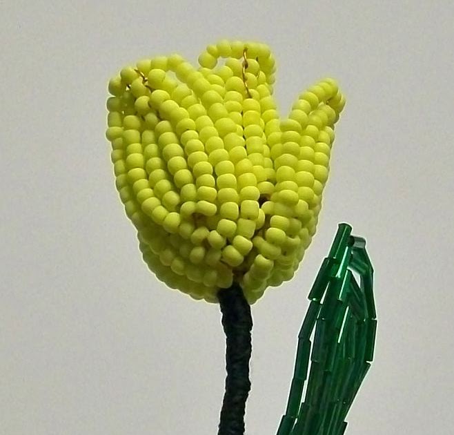 Beading for the very beginners Tulip