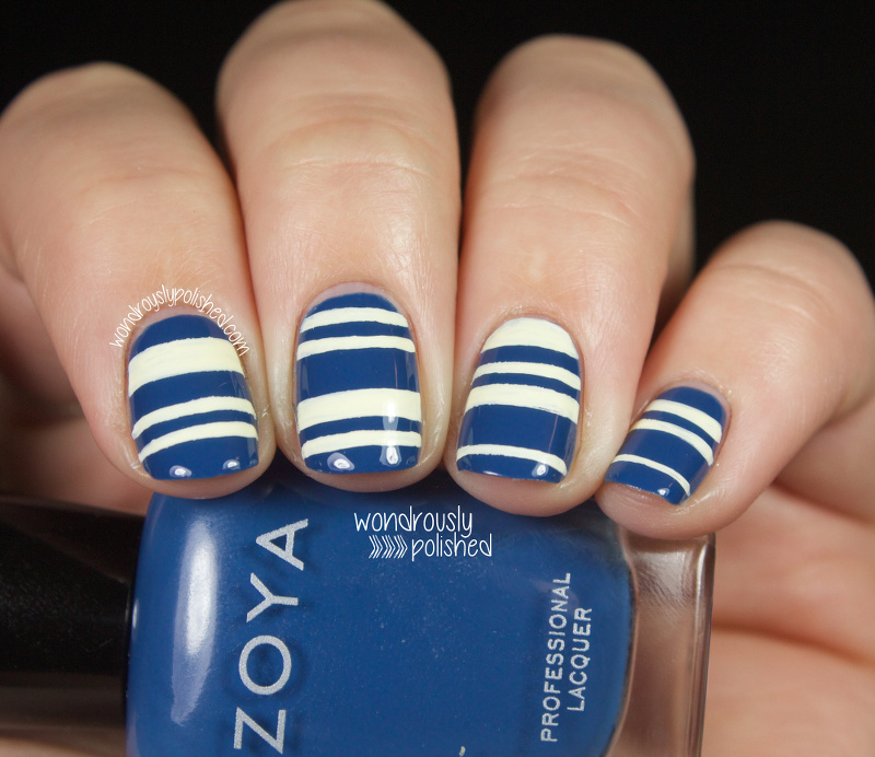 Wondrously Polished Simple Nautical Stripes