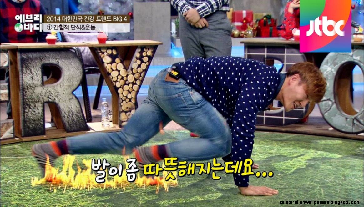 Kim Jong Kook shares various exercising positions on JTBC39s Kim Jong Kook shares various exercising positions on JTBC39s