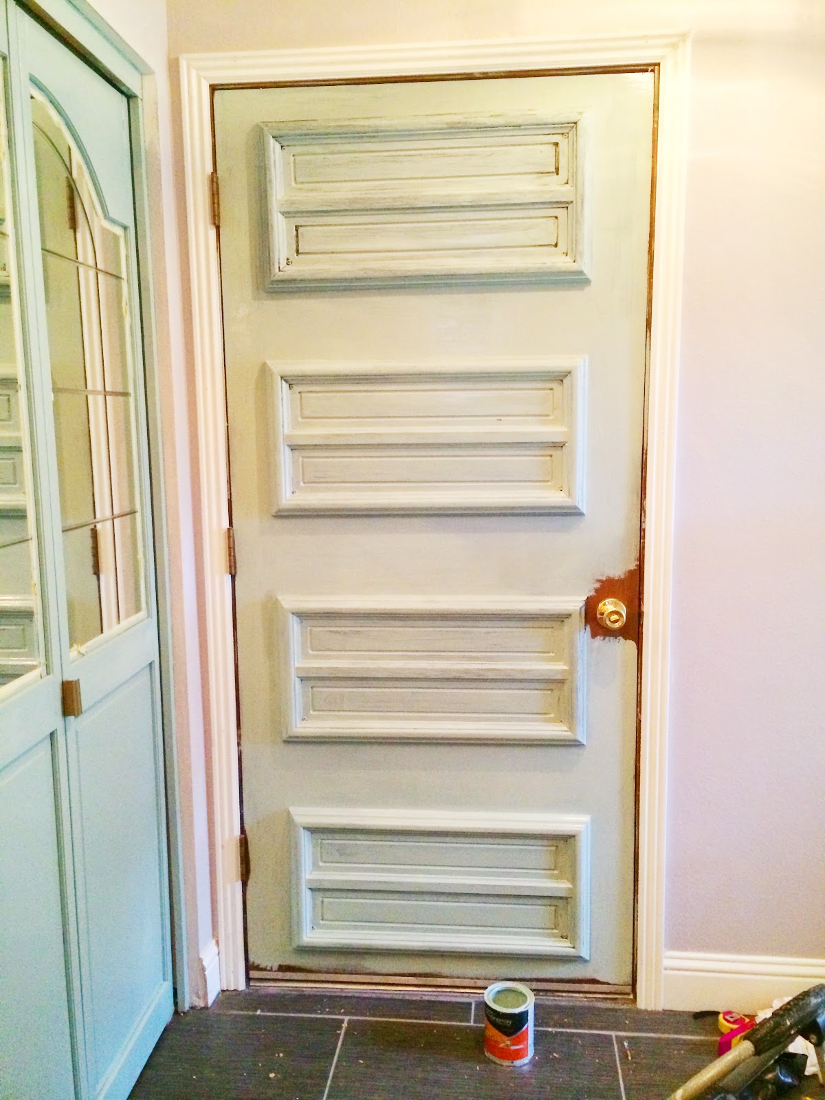 The Burrow Ugly door makeover how to cover a doggie door