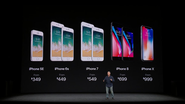 蘋果公司今(13)日在蘋果總部Apple Park舉辦產品發表會,現場除了發表萬眾矚目的十周年紀念旗艦機Iphone X(ten),也發表了基本款蘋果新型手機iPhone8、iPhone8 Plus。 蘋果公司今(13)日在蘋果總部Apple Park舉辦產品發表會,現場除了發表萬眾矚目的十周年紀念旗艦機Iphone X(ten),也發表了基本款蘋果新型手機iPhone8、iPhone8 Plus。