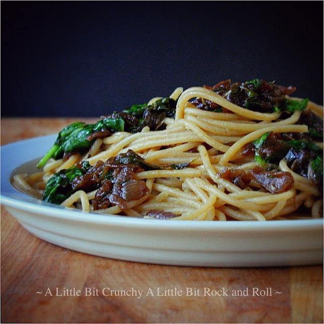 A Little Bit Crunchy A Little Bit Rock and Roll Pasta with Caramelized