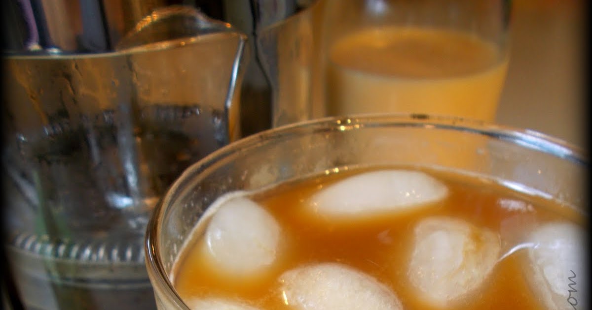 Watching What I Eat Cold Brewed Iced Coffee overnight fridge method