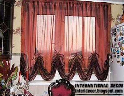 Contemporary Kitchen curtain ideas 2014, bright styles,colors