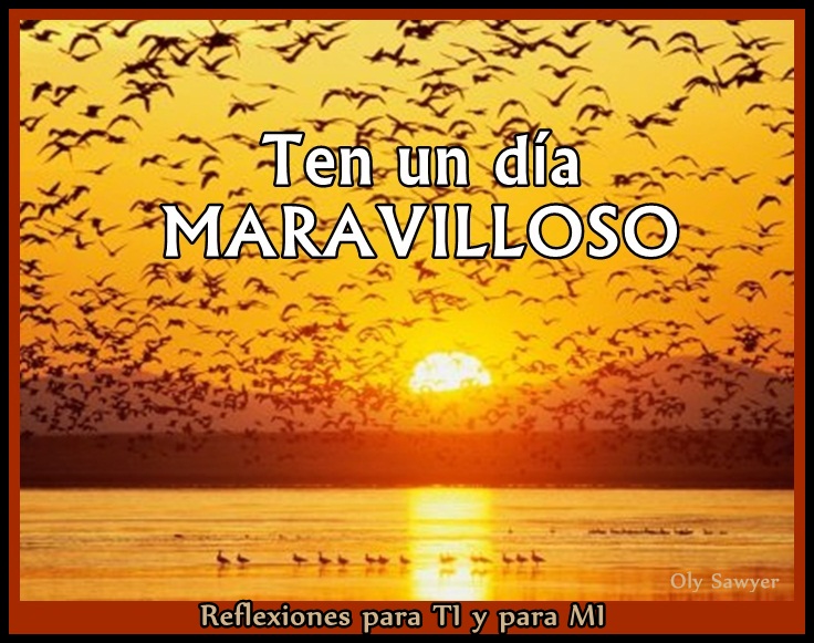 Reflexiones para TI y para MÍ: * BUENOS DIAS