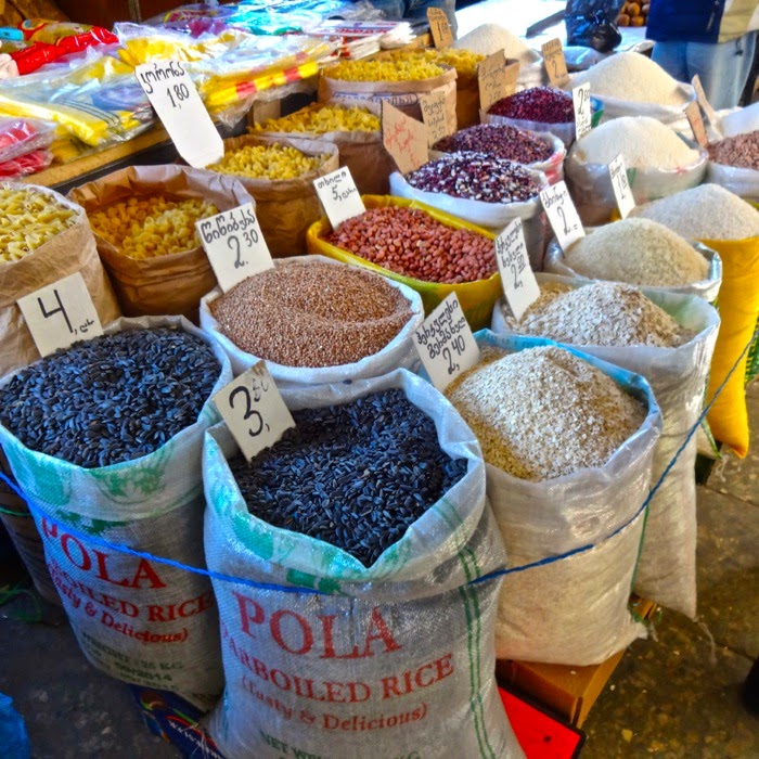 Grains & RIce In Market Place