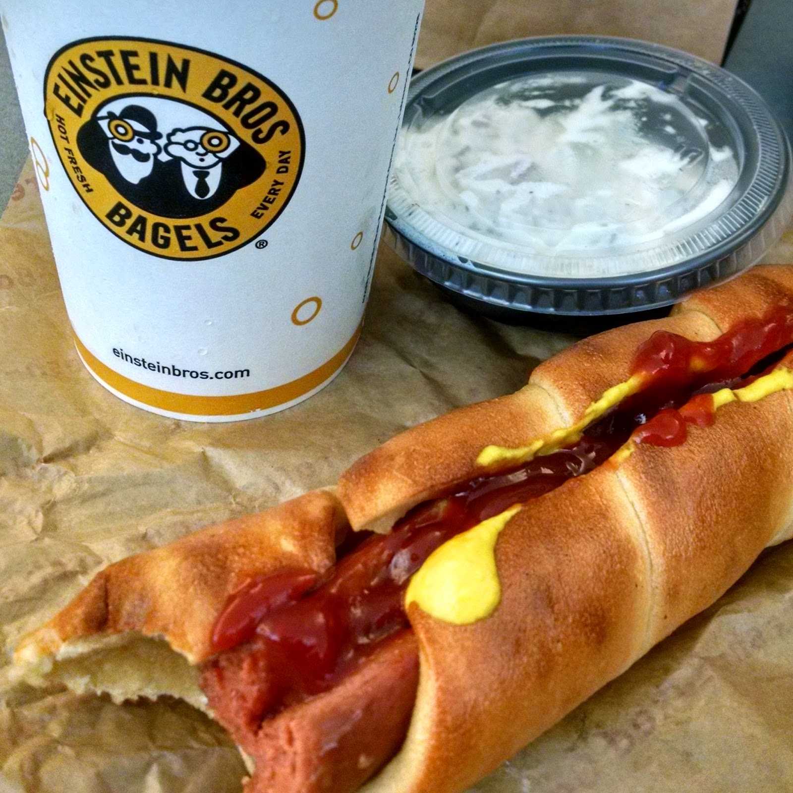 FREE IS MY LIFE FOOD Einstein Bros. Bagel Dog is WINNER plus find out