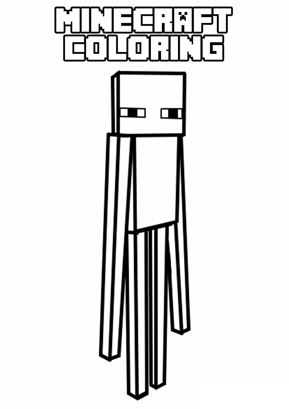 Desenhos de Minecraft para colorir, baixar e imprimir - Coloring Pages SK