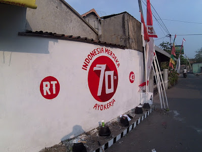 RT43 Keparakan Lor, 70 tahun indonesia merdeka