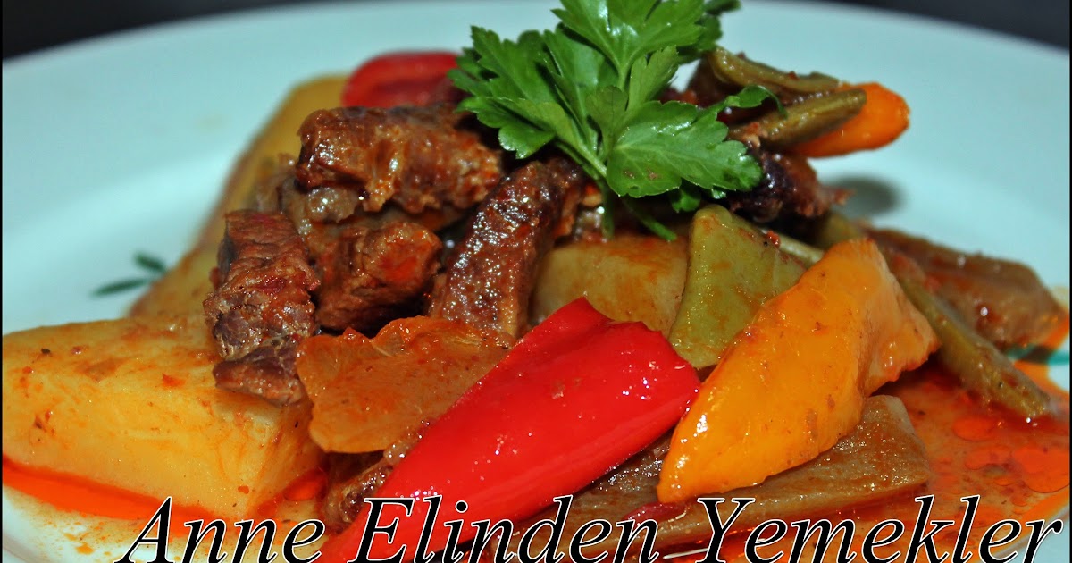 ANNE ELİNDEN YEMEKLER FIRINDA ETLİ SEBZE YEMEĞİ
