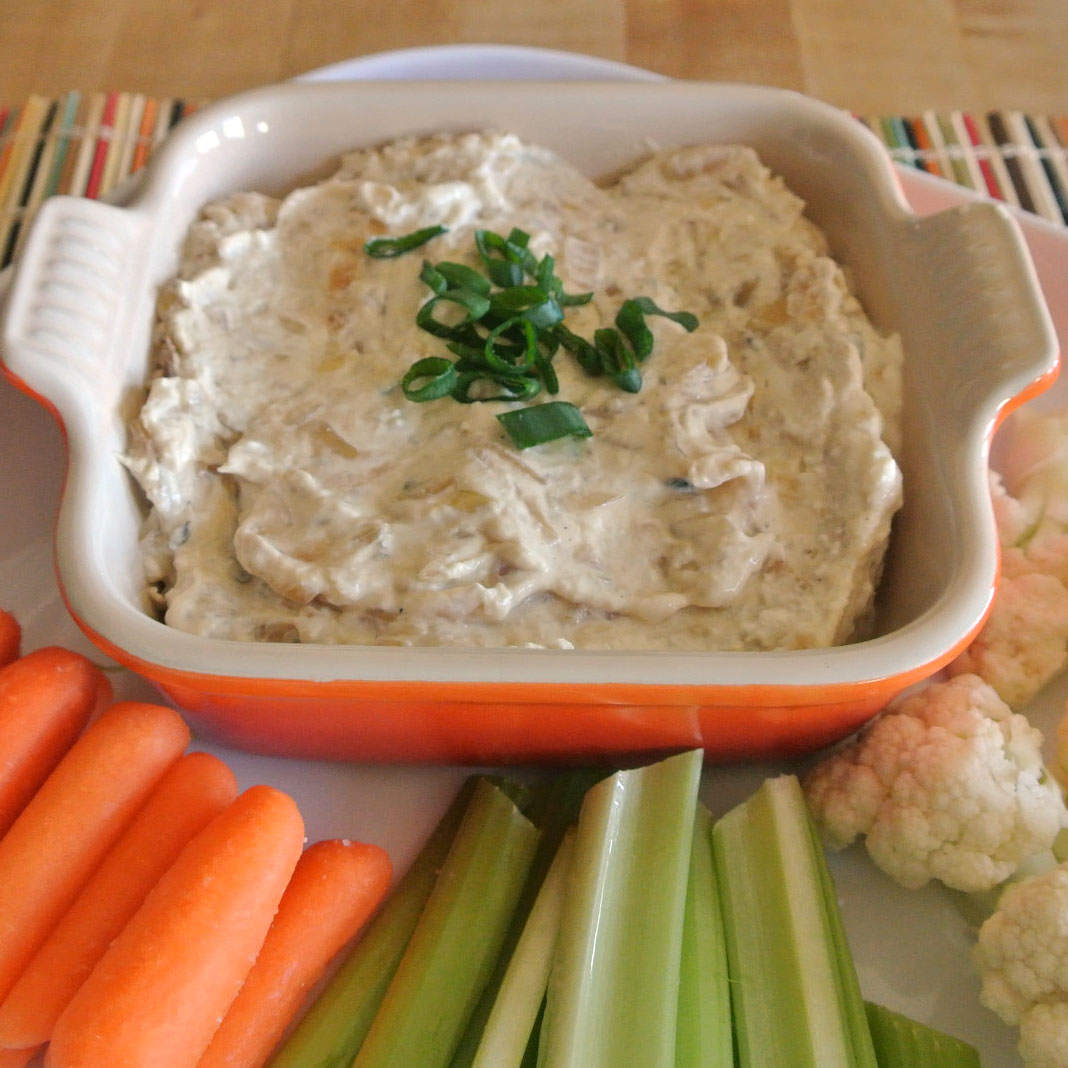Mom, What's For Dinner? Caramelized Onion and Shallot Dip