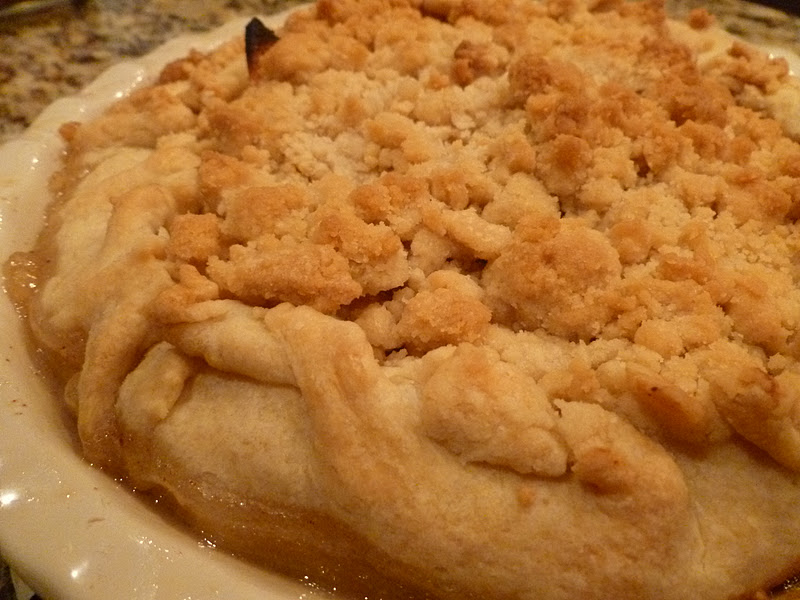 Only From Scratch Day 27 Martha Stewart's Apple Crumb Pie