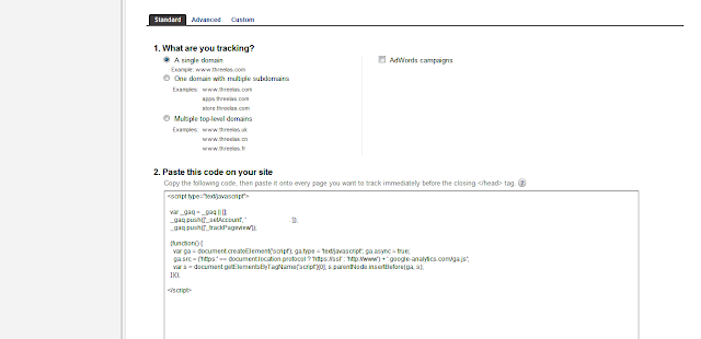 script code new version of google analytics