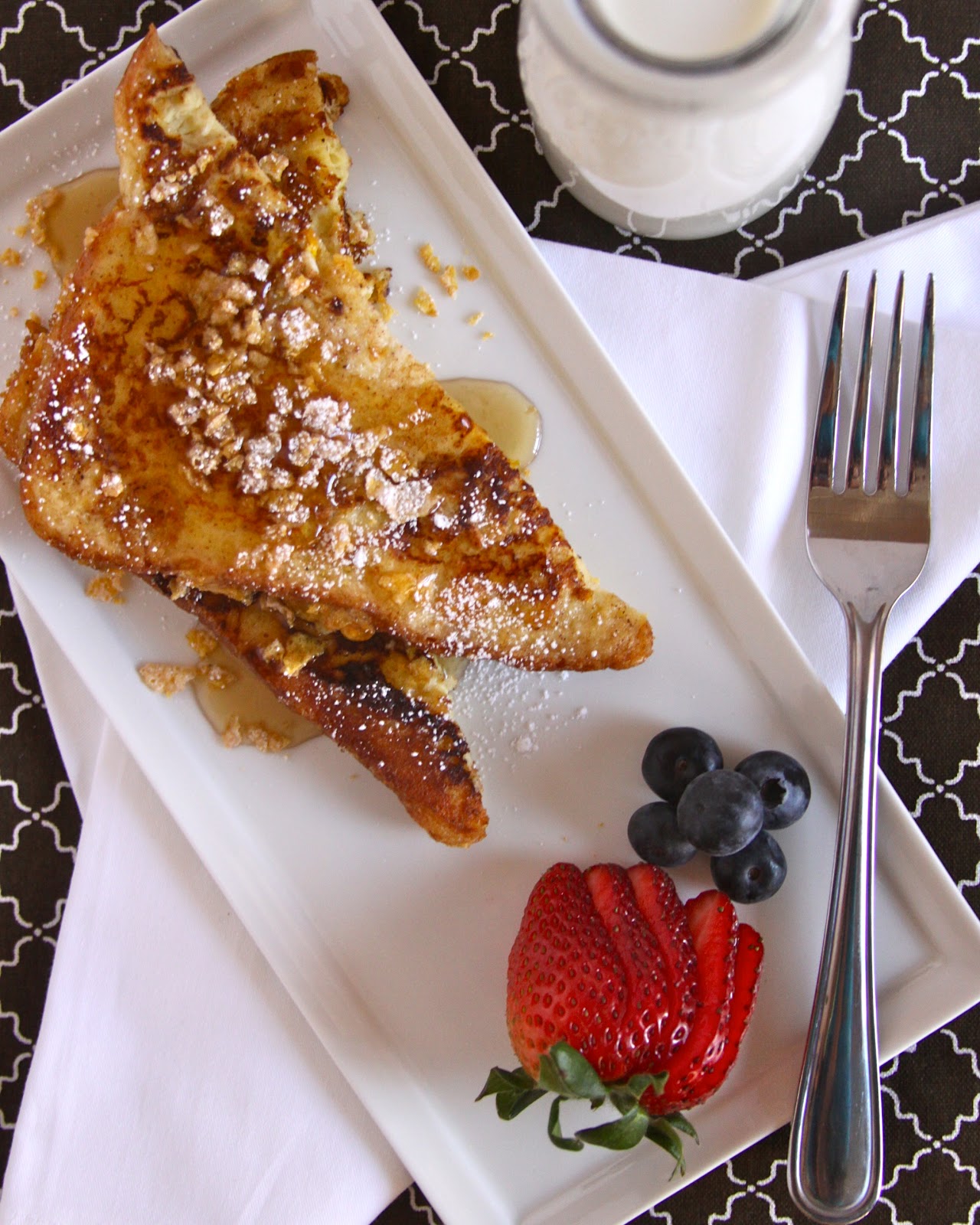 foodie fridays frosted flake french toast Climbing Grier Mountain