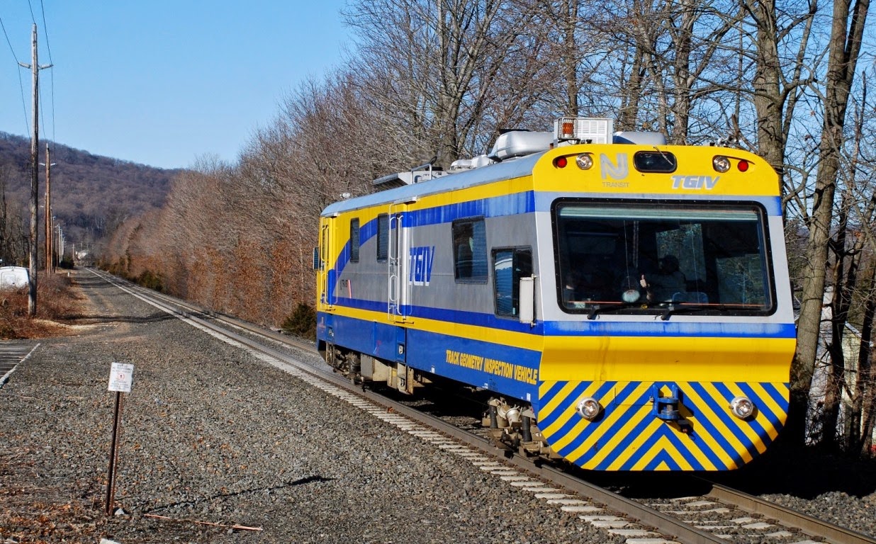 The Big Little Railroad Shop NJT's Track Geometry Inspection Vehicle