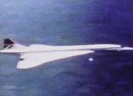 1976 FLIGHT OF CONCORDE FOLLOWED BY TYPICAL ORB/PROBE