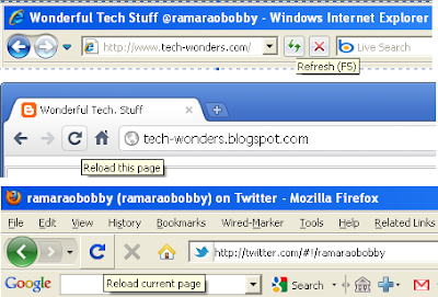 Refresh to Reload Current Page