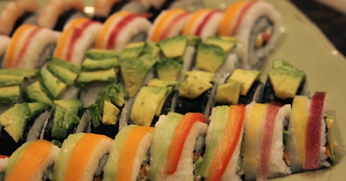 That harpist can cook! Safe Sushi! (no raw fish) Plus a recipe for
