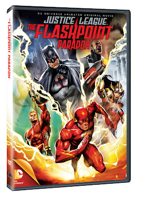 Capa do DVD de Justice League: The Flashpoint Paradox