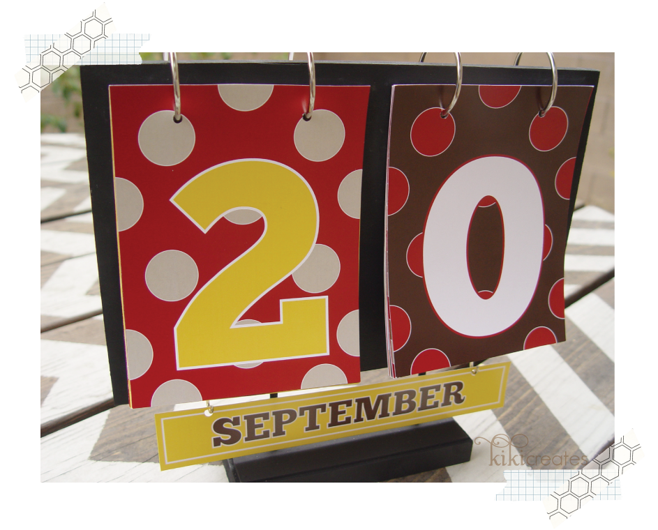 September Calendar {Free Download} Kiki Company