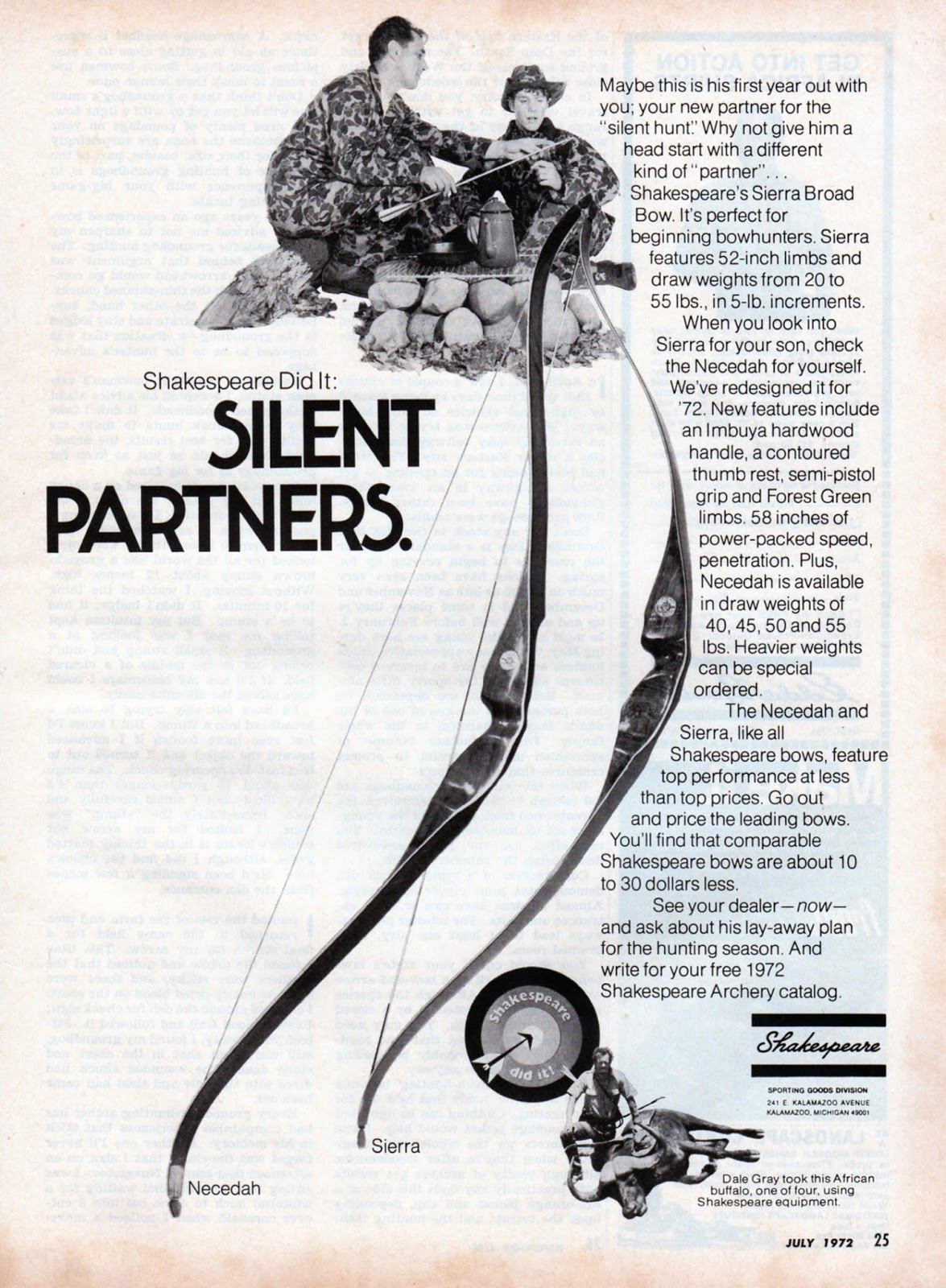 VINTAGE SHAKESPEARE / ROOT ARCHERY Shakespeare, Root, Proline, and