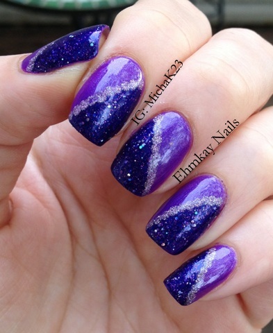 ehmkay nails: Purple Nails for World Lupus Awareness Month ehmkay nails: Purple Nails for World Lupus Awareness Month
