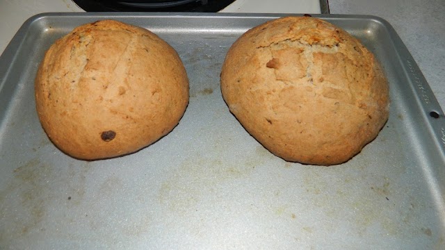 Antiguan Easter Raisins Coconut Buns