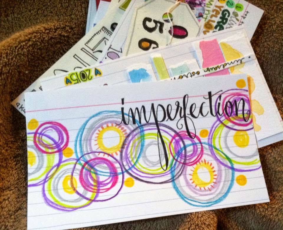 Lindsay Ostrom Daisy Yellow... an index card a day