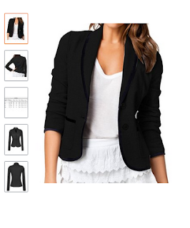 Zara Black Jacket PAKULA Women's Business Suit Blazer