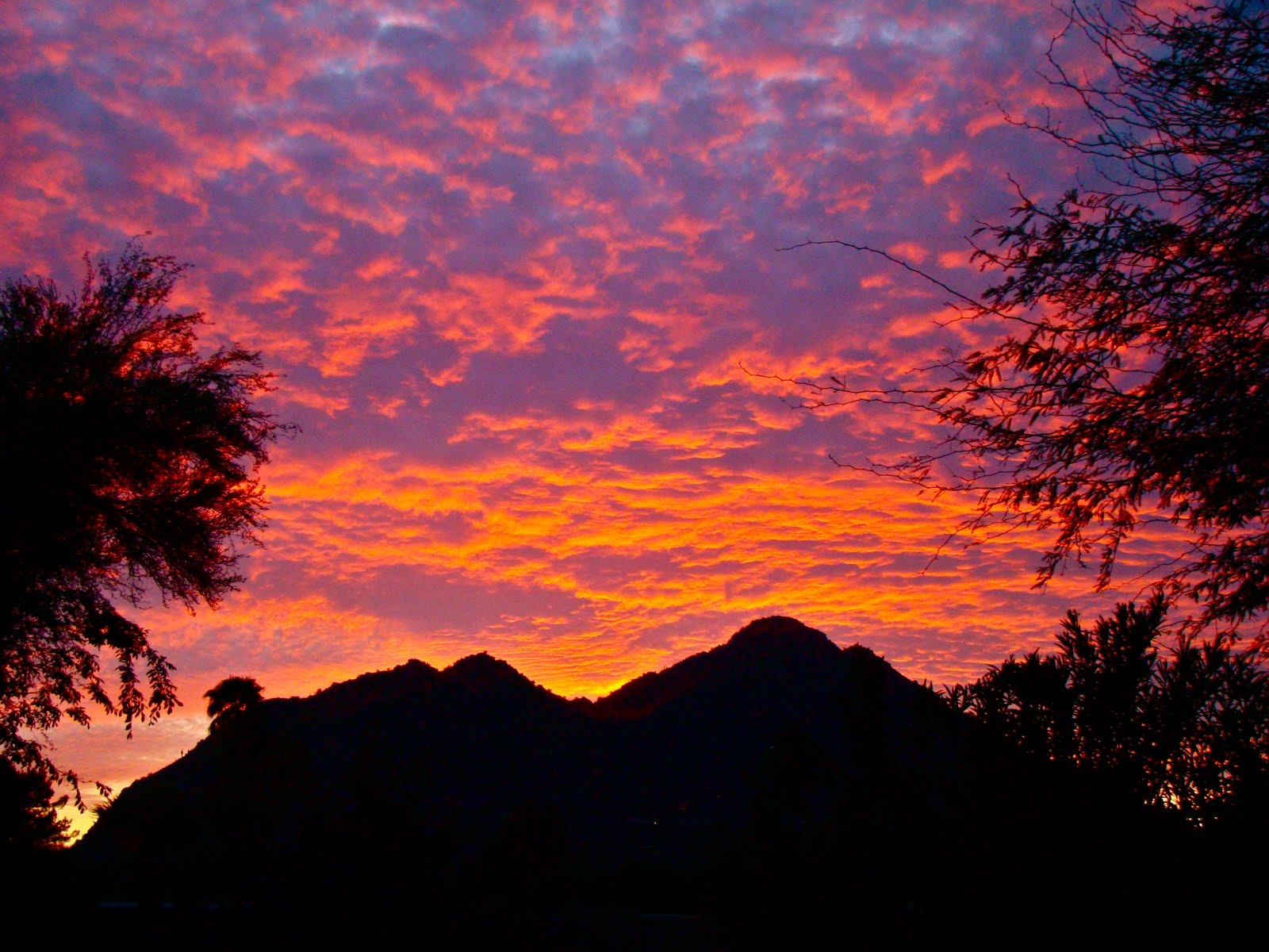 Scottsdale Daily Photo Photo Camelback Mountain Clouds