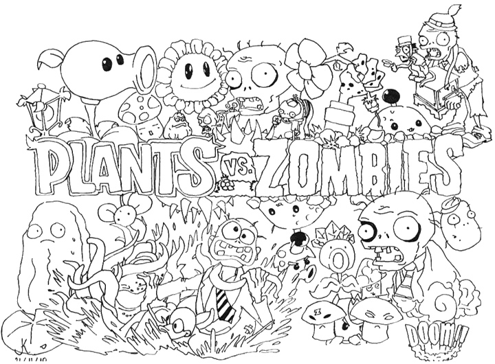 Plantas contra zombies 2 para iluminar - Imagui Plantas contra zombies 2 para iluminar - Imagui