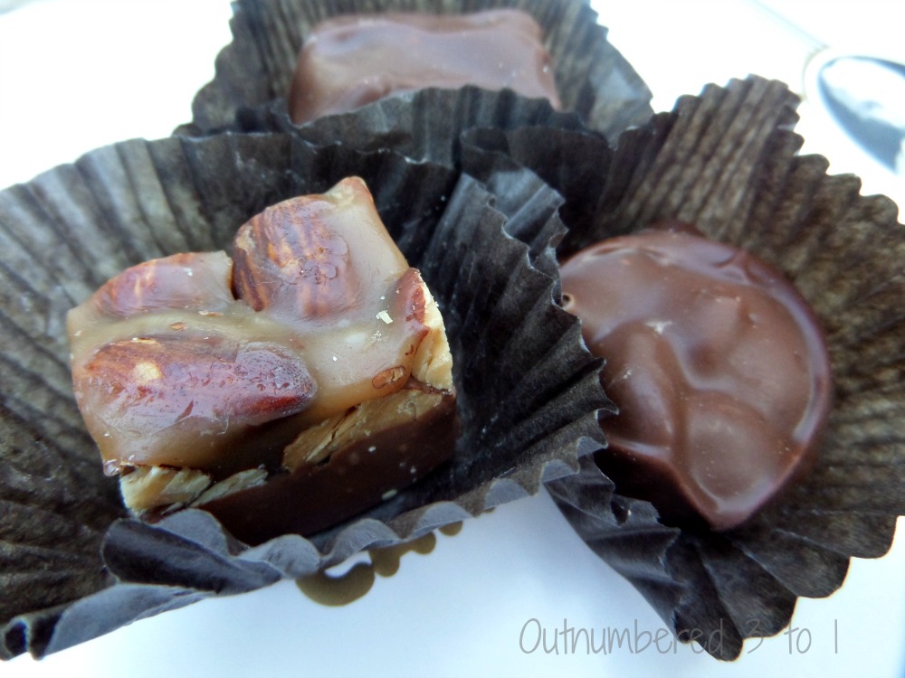 Decadent Chocolates from See's Candies Outnumbered 3 to 1