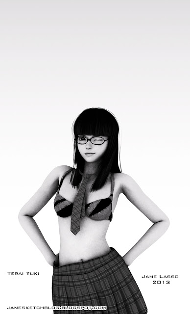 Terai Yuki en Daz Studio