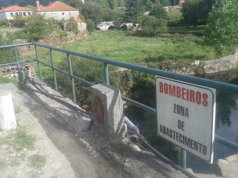 Zona de Abastecimento de água por parte do bombeiros