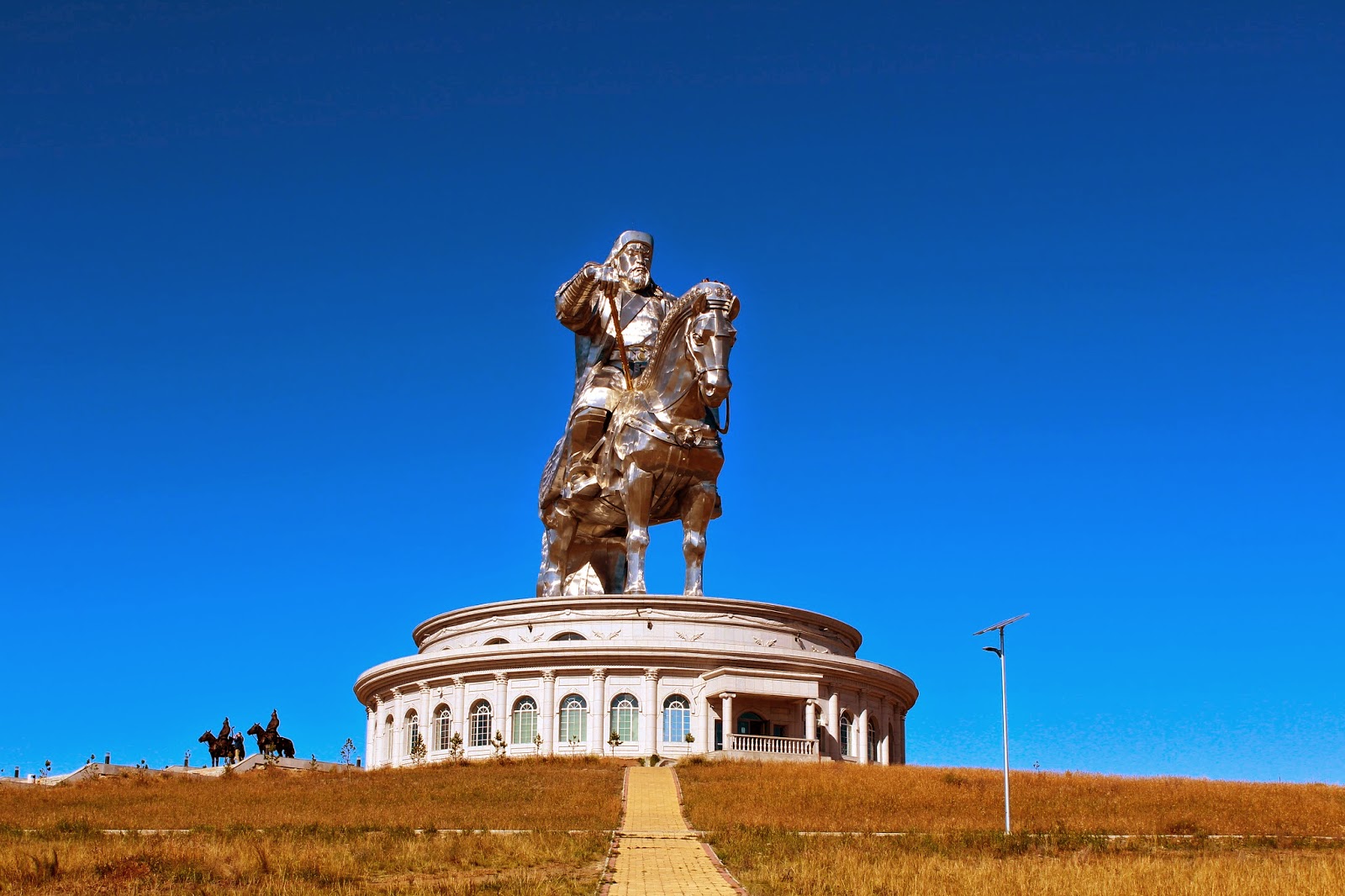 Our Lives Are An Open Blog Genghis Khan Statue Mongolia {Travel Tuesday}