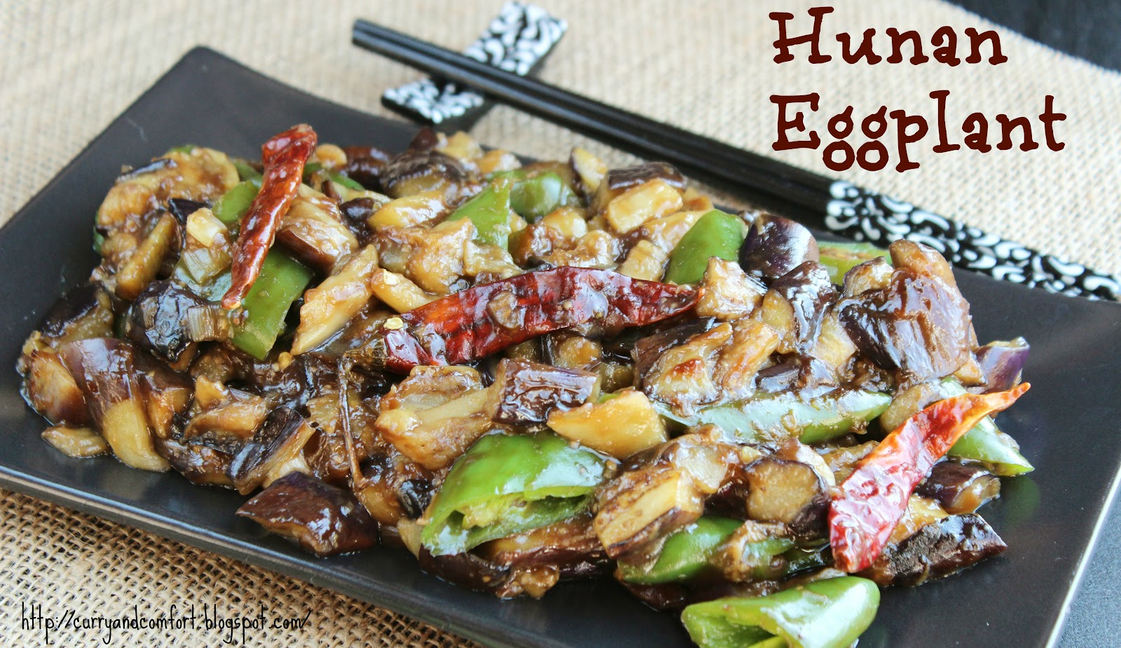 Kitchen Simmer Hunan Eggplant Stir Fry